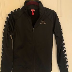 Kappa tracksuit top, zip up. women’s small NWOT